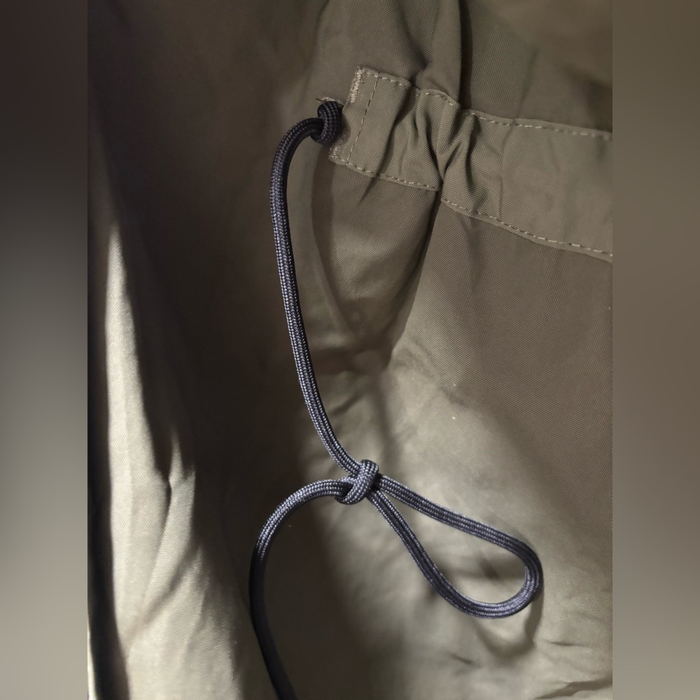 Everlane Olive Hooded Utility Jacket - Picture 7 of 8